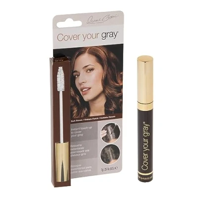 Image of &quot;Irene Gari&quot; Instant Touch Up To Cover Your Gray Brush In Hair Mascara (Dark Brown) 0.25 Oz