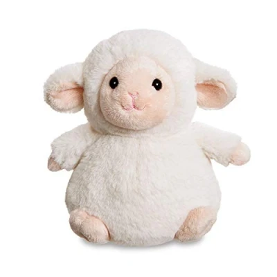 Image of Aurora, 61399, Iris Lamb 7In, Soft Toy, White