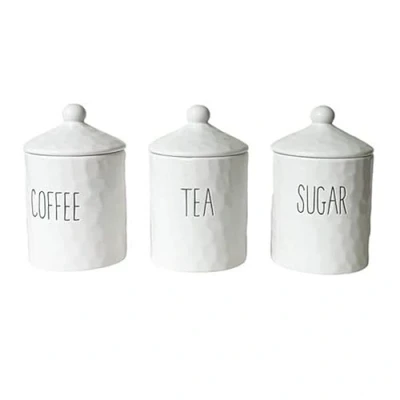 Image of Apollo Dimples Set of 3 Storage Canisters