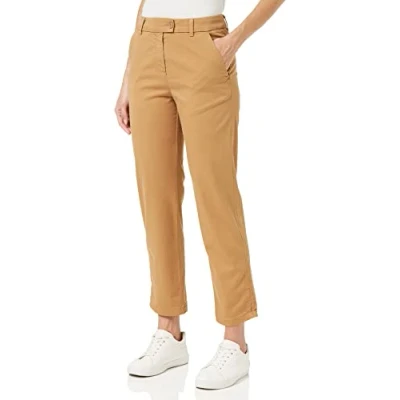 Image of United Colors of Benetton Women&#039;s 4gd7df007 Pants, Brown Tobacco 3k1, 42 UK