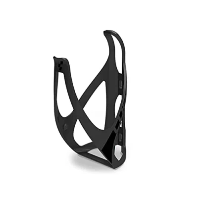Image of Cube HPP Iridium Bike Bottle Cage, Grey/Black Plastic, 36g, Secure Grip