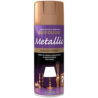 Image of Rust Oleum 400ml Metallic Spray Paint Elegant Copper