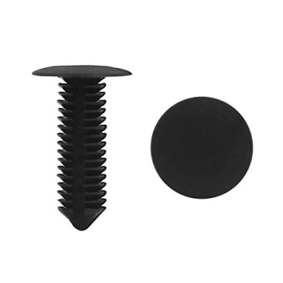 Image of sourcingmap 100Pcs 9mm Hole Car Fastener Rivet Retainers Push Pin Clip