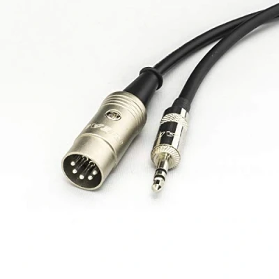 Image of Novation Circuit &amp; Launchpad MIDI over Mini Jack Cable. 3.5mm TRS to DIN Lead