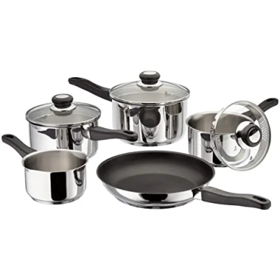 Image of Judge J3C1A 5 Pc Draining Saucepan Set