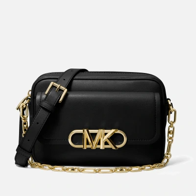 Image of Michael Kors Parker Chain Leather Camera Bag