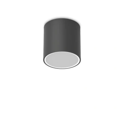 Image of Techo 15.3cm Outdoor Surface Mounted Downlight Black IP54