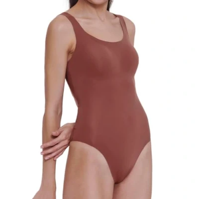 Image of Sloggi Women&#039;s Zero Feel 2.0 Body Playsuit, Burnt Henna, S