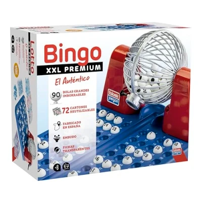 Image of FALOMIR Bingo XXL Table Game, Multicoloured, One Size (23030)