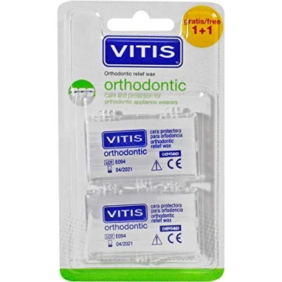 Image of Dentaid Vitis Orthodontic Wax Strips, 1 x 10 Pieces