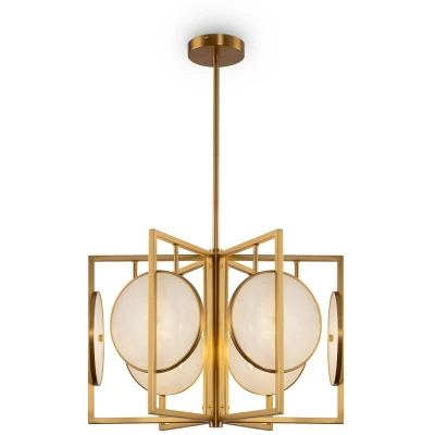Image of Marmo Modern Pendant Ceiling Light Gold
