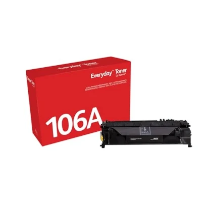 Image of Xerox Black Toner Compatible with HP 106A (W1106A), Standard Capacity
