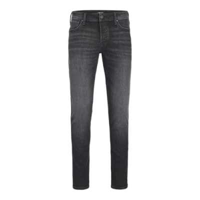 Image of Jack &amp; Jones Jjiliam Jjoriginal Slim fit jeans, Men&#039;s, Size: 42x32, Black denim