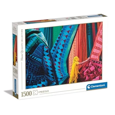 Image of Clementoni Jigsaw Puzzle Collection Fluttering Tissues 1500 Pieces For Adults 14 99 Years, Gift Men/Women, Made In Italy, 31706