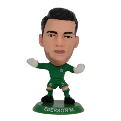 Image of SoccerStarz Man City Ederson Home Kit (Classic Kit)