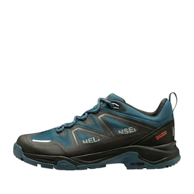 Image of Helly Hansen Men&#039;s Cascade Low HT Sneaker, 589 DEEP Dive/Black, 7 UK