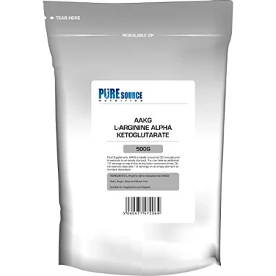 Image of PSN AAKG L Arginine Alpha Ketoglutarate 500g Powder LArginine Nitric Oxide Cell Volumiser Pump