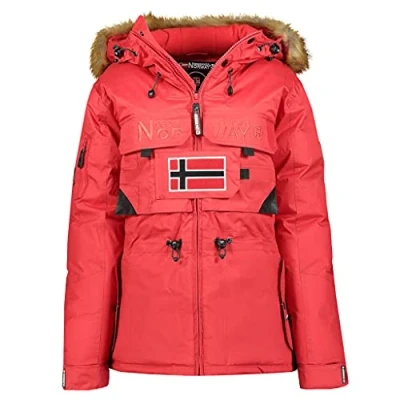 Image of Geographical Norway Men&#039;s Bench Red XL Parka, Rojo, M