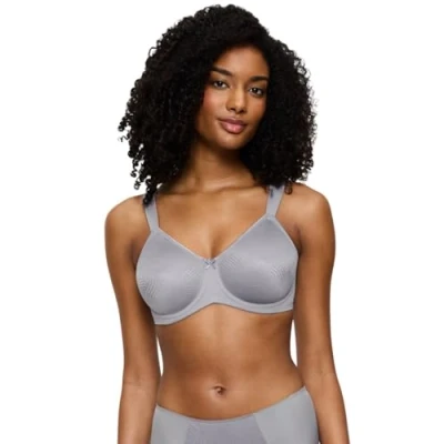 Image of Triumph Women&#039;s Essential Minimizer T W X Bra, Grey Shadow, 36DD