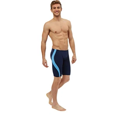 Image of Maru Men&#039;s Panel Pacer Jammer Navy/Cobalt, 32in