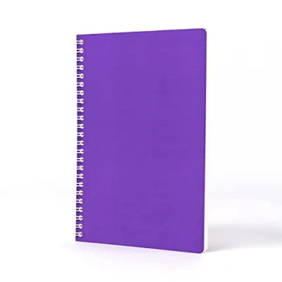 Image of Jumble and CoJumble &amp; Co Convo A5 Wiro Bound Ruled Notebook Royal mess purple (A5)