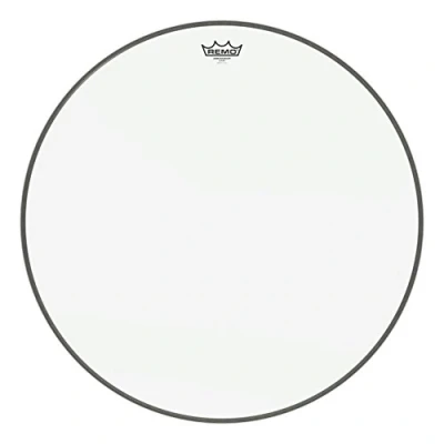 Image of REMO drum head, Ambassador transparent, clear, 26 inch bass drum, BR 1326 00