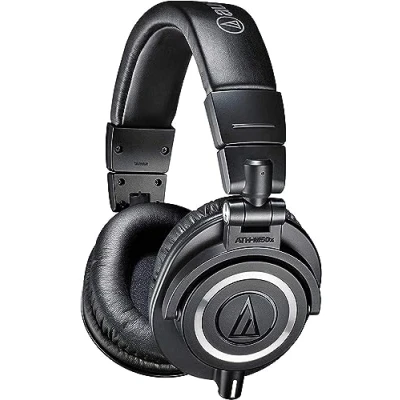Image of Audio Technica M50x Professional Monitor Headphones Black