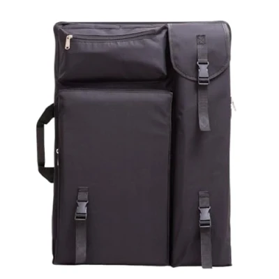 Image of 4K Art Portfolio Case Artist Drawing Board Bag Portable Carrying Artwork Carry Folder Painting Sketch Pad Storage Backpack Craft Tote