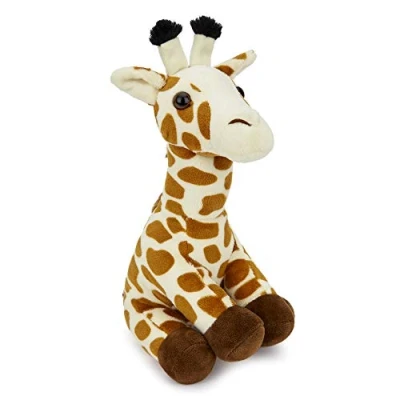 Image of Zappi Co Plush Children&#039;s Stuffed Soft Cuddly Toy Part of Safari Animals Collection, Perfect for Kids (23cm Height) (Giraffe)