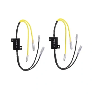Image of Aofan Motorcycle LED Load Resistor for Turn Signal Indicator Flash Fix Error Code 25W 6.8Ohm (2pcs)
