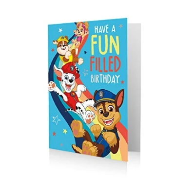 Image of Birthday Card, Paw Patrol Card Patrol, Happy