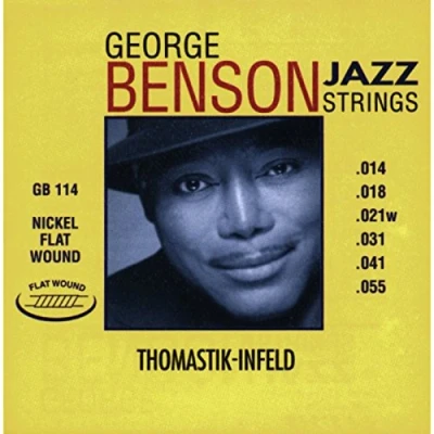 Image of Thomastik 676667 Saiten für E Gitarre George Benson Jazz Guitar , Satz, Natural