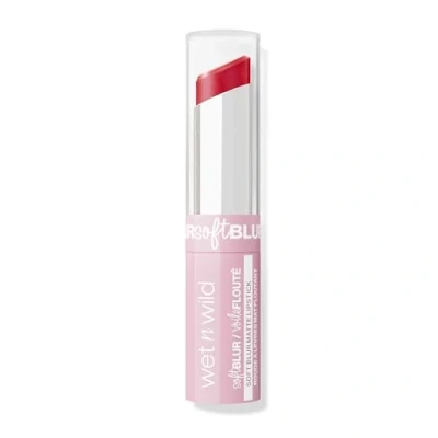 Image of Wet n Wild Cloud Pout Soft Blur Matte Lipstick, Lipstick with Non Drying and Long Lasting Formula, Lightweight Moisturizing, Little Red Rosette