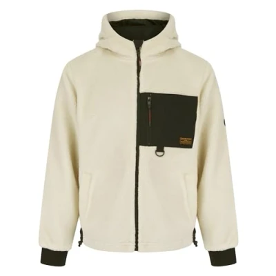 Image of Tokyo Laundry Men&#039;s Wafai Zip Through Hooded Fleece Jacket Top