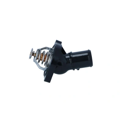 Image of 1374191, 1462483, 1475495, 3M4G8575AC, 3M4G8575AD Engine thermostat NRF 725301 82C with seal ring housing FORD: S Max Mk1, MONDEO 4, KUGA 2