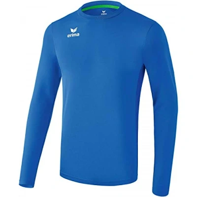 Image of Erima Men&#039;s Liga Long Sleeve Jersey, New Royal Blue, M UK