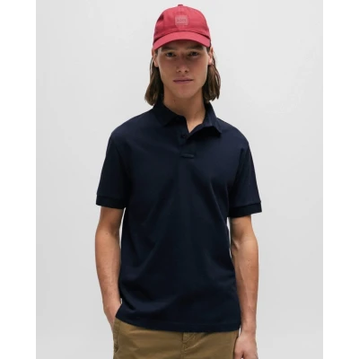 Image of BOSS Passenger Polo shirt, Men&#039;s, Size: Large, Dark blue