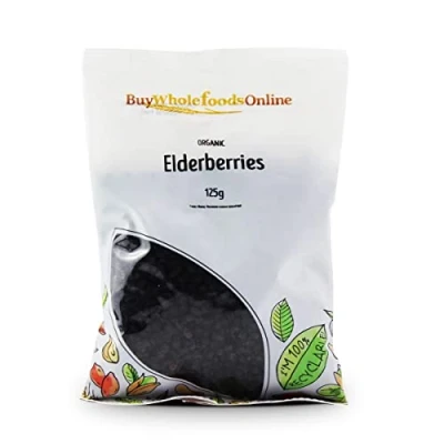 Image of Organic Elderberries 125g (BWFO)