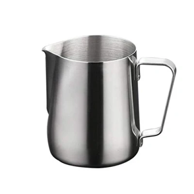 Image of Rolin Roly 200ml/6.8oz Stainless Steel Milk Pitcher Frothing Jug Cup for Espresso Coffee Frothers Latte Art