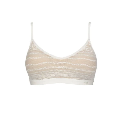 Image of Sloggi FREE Evolve Bustier, Women&#039;s, Size: 7 10, Silk white