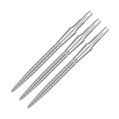 Image of TARGET Darts Swiss Point Storm Dart Points, Quartz (3 Pack Set of Tips) 26MM, Silver Change Professional Accessories