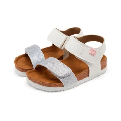 Image of Gioseppo Women&#039;s Jabbeke Open Toe Sandals, Silver (Plata Plata), 4 UK