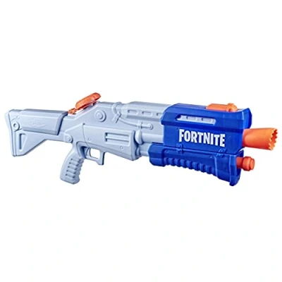 Image of Nerf Fortnite TS R Super Soaker Water Blaster Toy, Pump Action, 36 Fluid Ounce or 1 Litre Capacity, for Kids, Teens, Adults