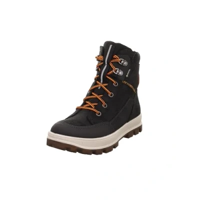 Image of Superfit Boys TEDD warm gefütterte Gore Tex Stiefel, SCHWARZ/ORANGE 0000