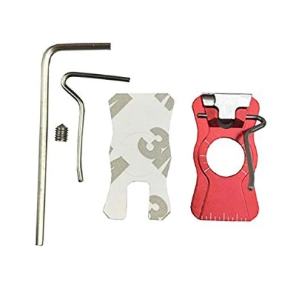 Image of SHARROW Archery Hunting Recurve Bow Arrow Rest Right Left Hand Self adhesive (red)