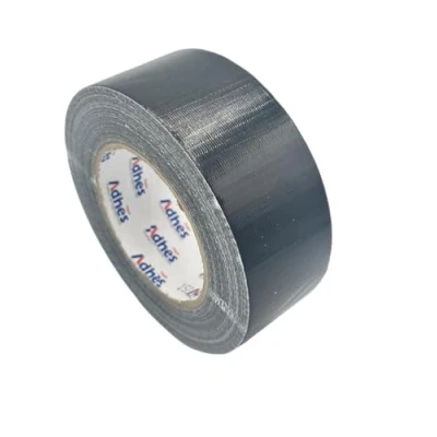 Image of Amazinnov Ruban Universal Fabric Adhesive Durable and Waterproof Repairs on All Surfaces Ideal for Pipes, Carpet Seams, Carton Sealing（Black,170 µm x 48 mm 50m）