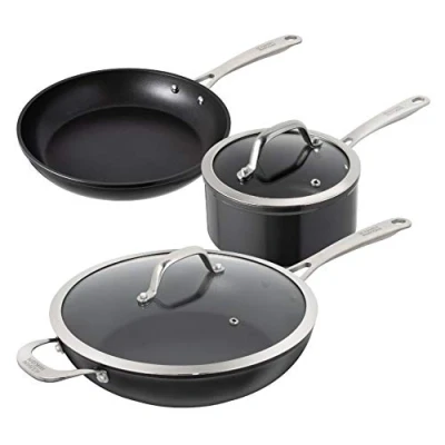 Image of Kuhn Rikon Easy Pro Induction 3 Piece Cookware Set