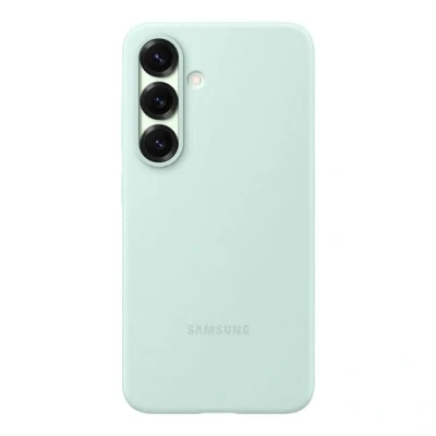 Image of Samsung Silicone Back Cover Mint Galaxy S25