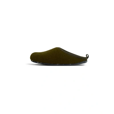 Image of Camper WABI Slippers, Men&#039;s, Size: 8, Dunkelgrün Textile