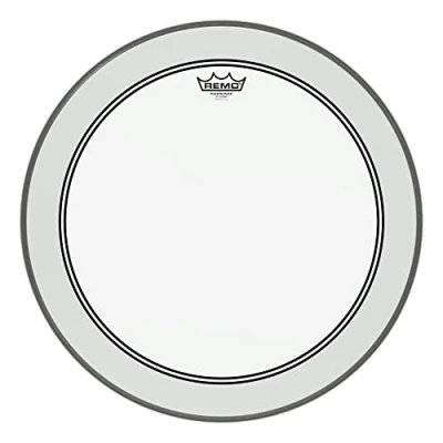 Image of REMO P3 1320 C2 Power Stroke 3 20 inch Ambassador Clear Bass Drum Head